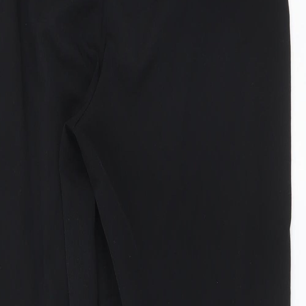 River Island Womens Black  Polyester Trousers  Size 12 L27 in Regular