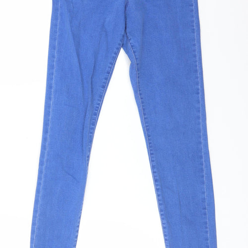 DENIM CO Womens Blue  Cotton Skinny Jeans Size 10 L30 in Regular