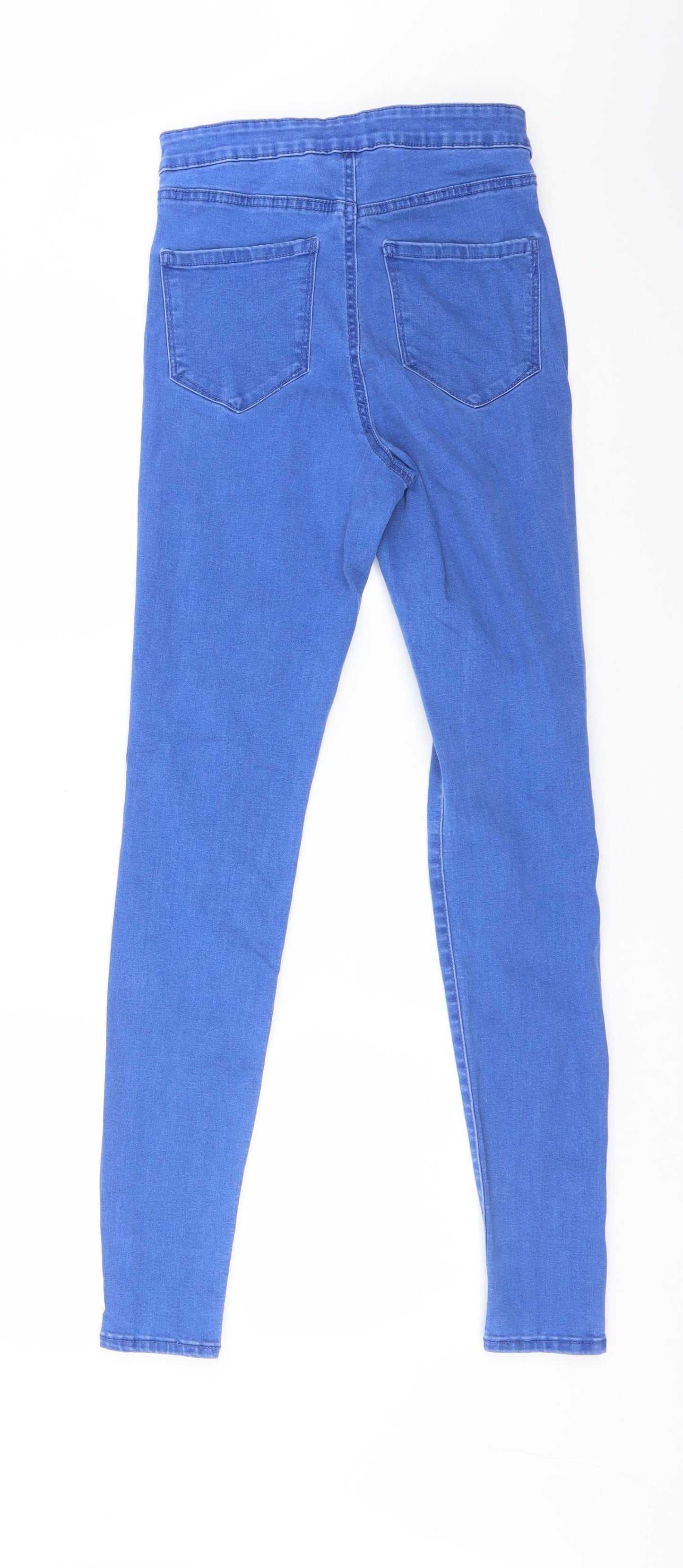 DENIM CO Womens Blue  Cotton Skinny Jeans Size 10 L30 in Regular