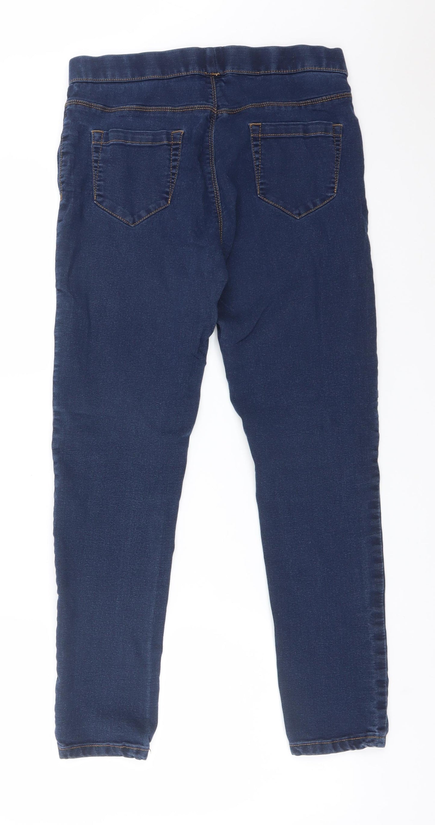 365 DENIM Womens Blue  Cotton Skinny Jeans Size 12 L27 in Regular