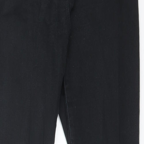 NEXT Womens Black  Cotton Jegging Jeans Size 12 L28 in Regular