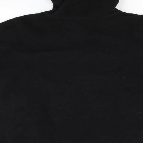 Au Lieu Womens Black   Overcoat Coat Size M