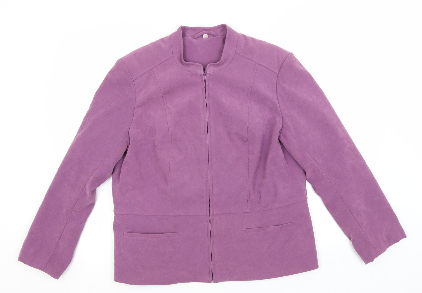 EWM Womens Blue   Overcoat Jacket Size 16