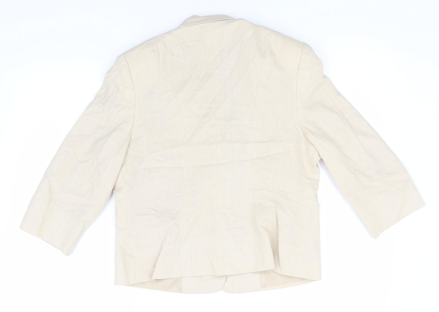 BHS Womens Beige   Jacket Blazer Size 14