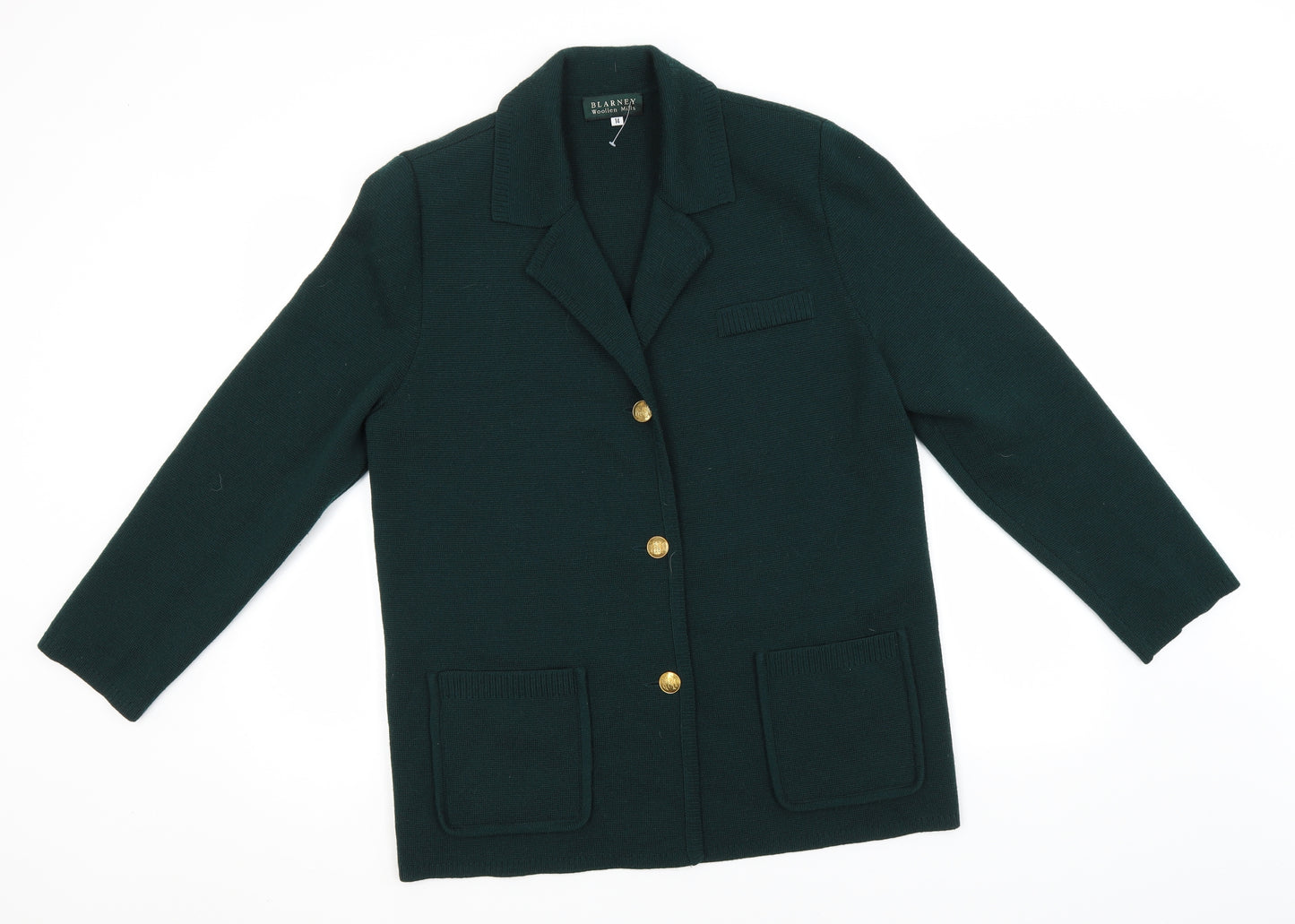 Blarney Womens Brown   Overcoat Coatigan Size 14