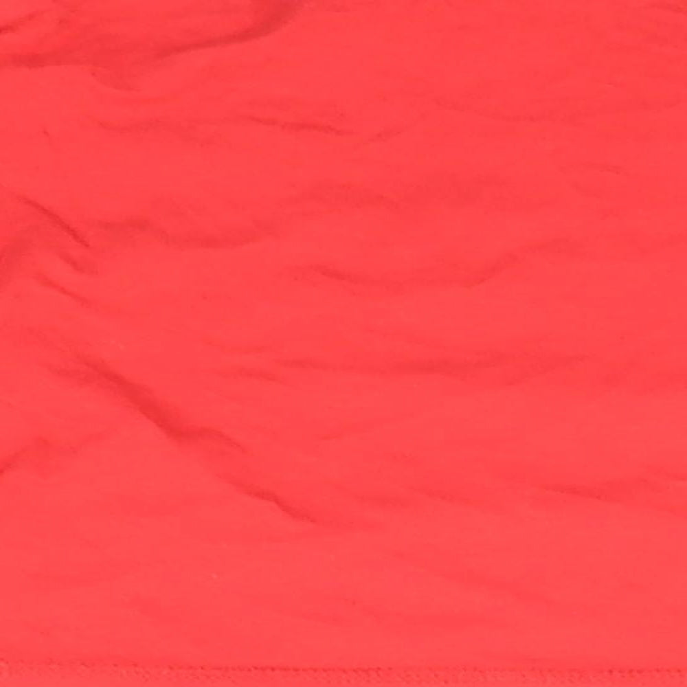 George Boys Red  Cotton Basic T-Shirt Size 2-3 Years Round Neck  - Dinosaur