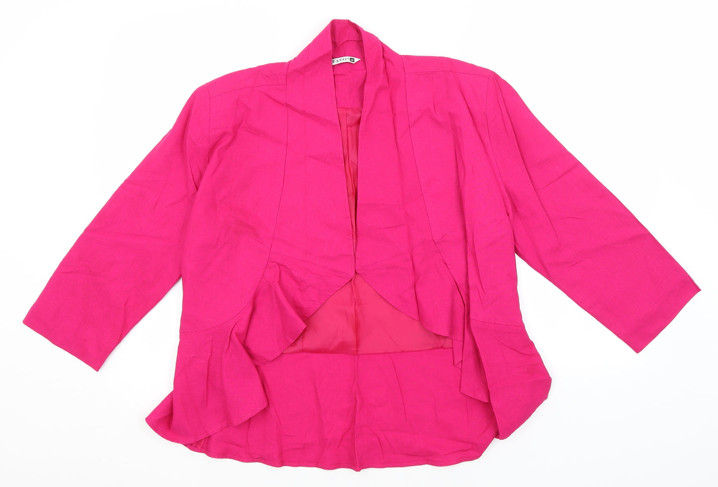 Viz A Viz Womens Pink   Jacket  Size 14