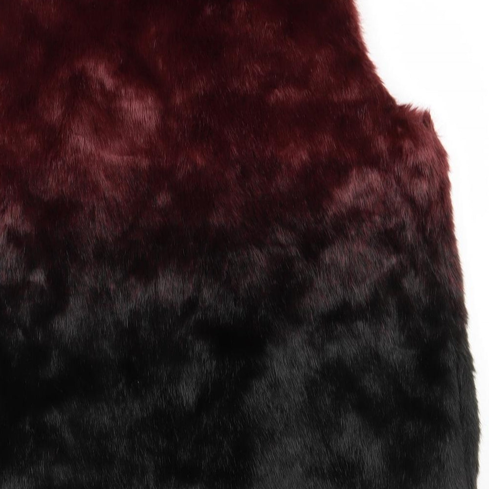 TU Womens Black   Overcoat Jacket Size 18