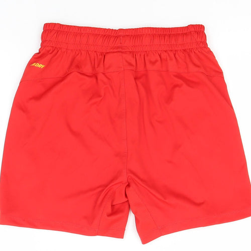 New Balance Boys Red  Polyester Utility Shorts Size 11 Years  Regular  - Liverpool FC