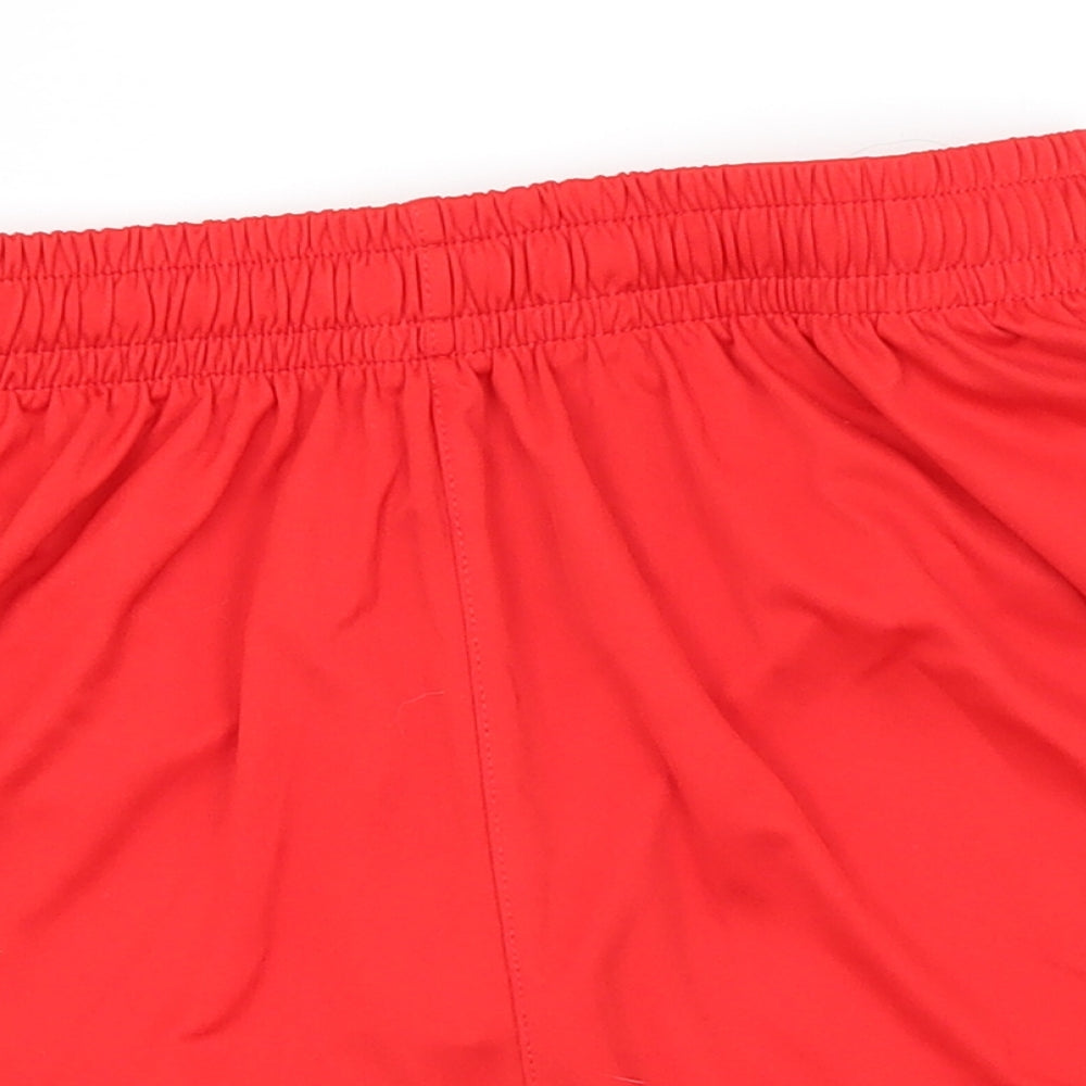 New Balance Boys Red  Polyester Utility Shorts Size 11 Years  Regular  - Liverpool FC