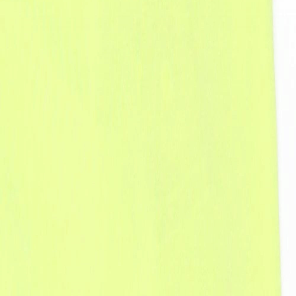 Boohoo Womens Green  Polyester Pencil Dress  Size 8  One Shoulder