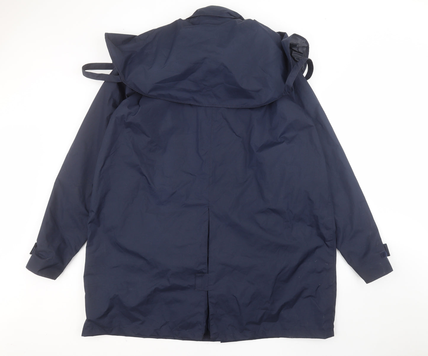 Cotton Traders Mens Blue   Pea Coat Coat Size 2XL