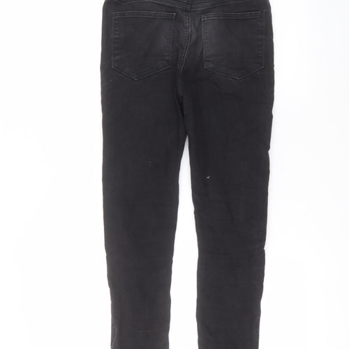 Matalan Girls Black  Cotton Skinny Jeans Size 12 Years  Regular