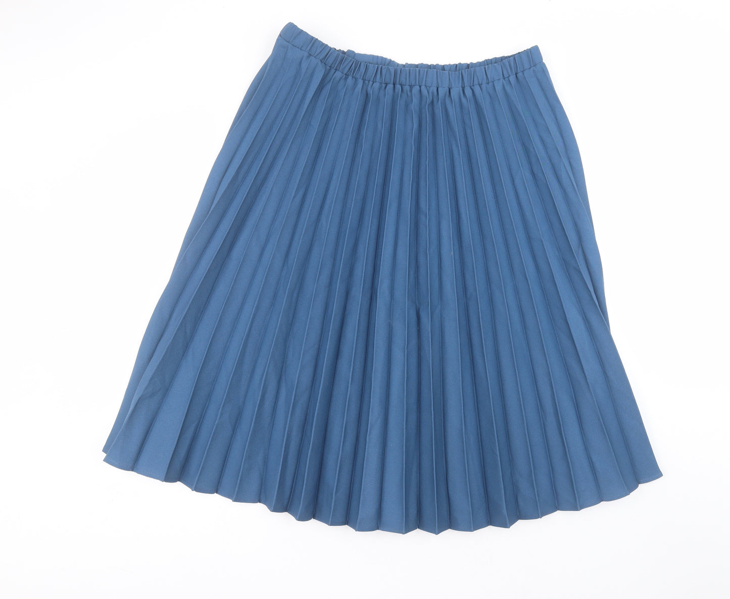 Damart Womens Blue  Polyester A-Line Skirt Size 22