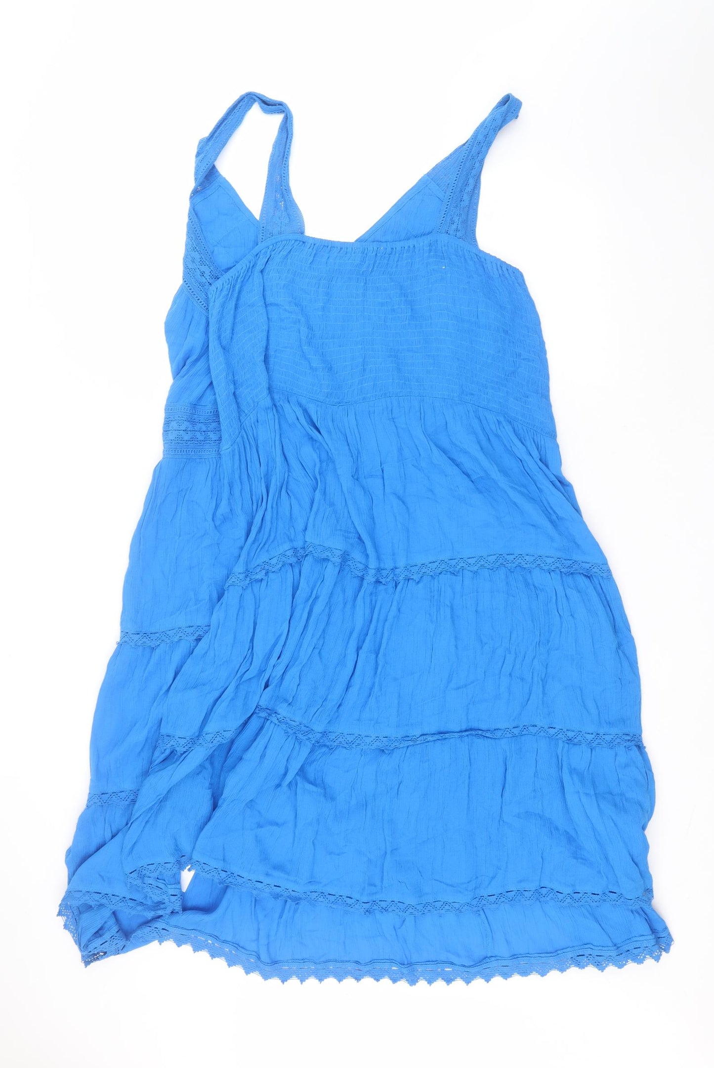 capsule Womens Blue  Viscose A-Line  Size 28  V-Neck