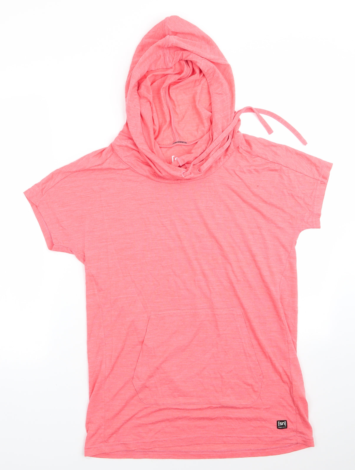SN Super Natural Womens Orange   Tunic T-Shirt Size M High Neck