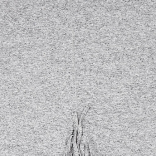 New Look Maternity Womens Grey  Polyester Basic T-Shirt Size M Round Neck - Grey mix Sundays are for Sweatpants