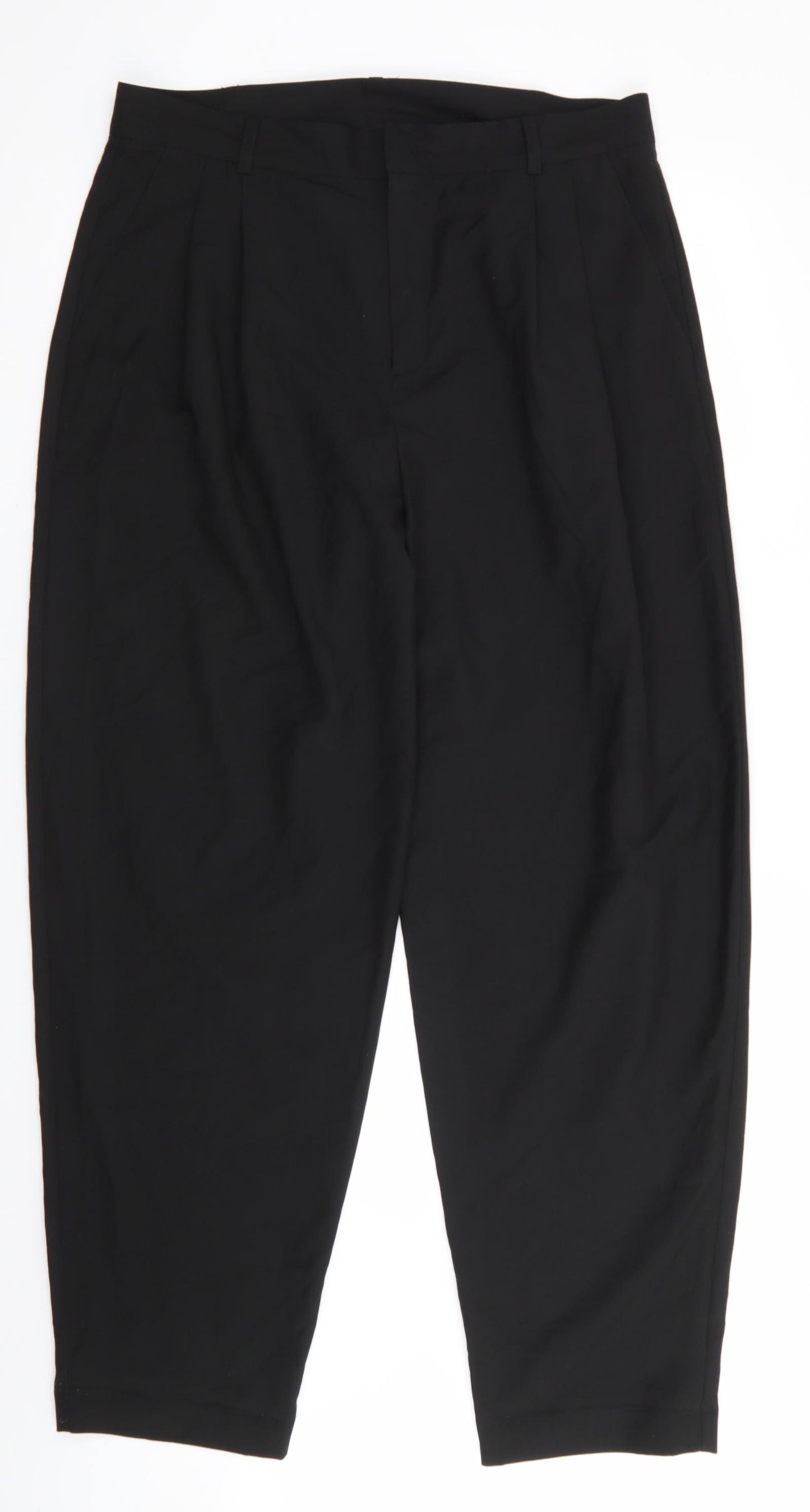 COLLUSION Mens Black   Trousers  Size 36 in L34 in Regular
