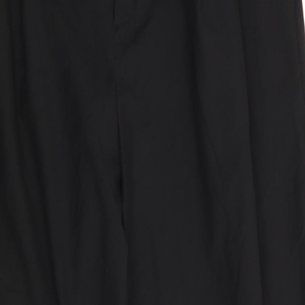 COLLUSION Mens Black   Trousers  Size 36 in L34 in Regular