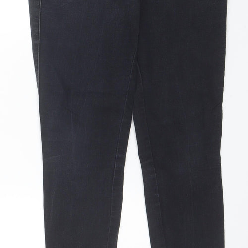 Denim Co Womens Black  Cotton Jegging Jeans Size 8 L26 in Regular