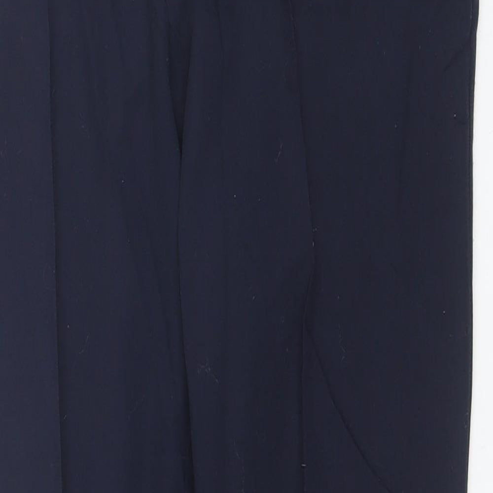 Dorothy Perkins Womens Blue  Polyester Dress Pants Trousers Size 8 L27 in Regular