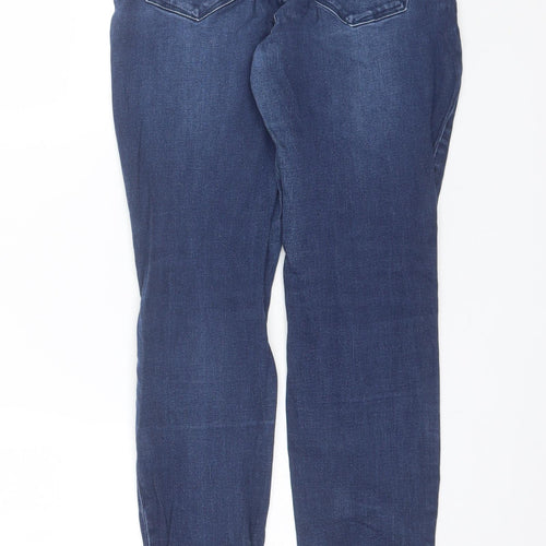 Just Fabulous Womens Blue  Cotton Skinny Jeans Size 27 in L27 in Regular