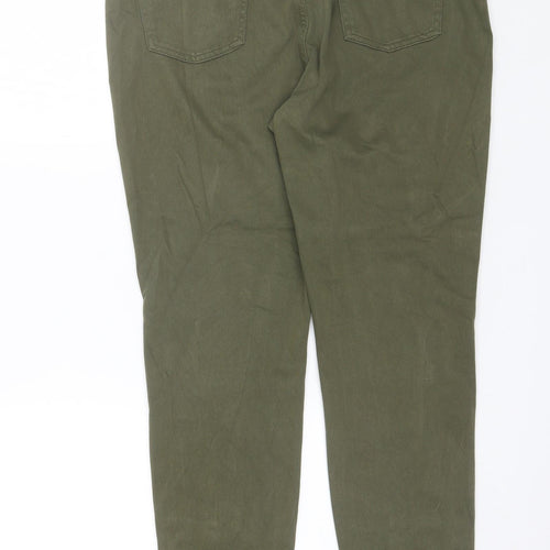 TU Womens Green  Cotton Jegging Jeans Size 18 L27 in Regular