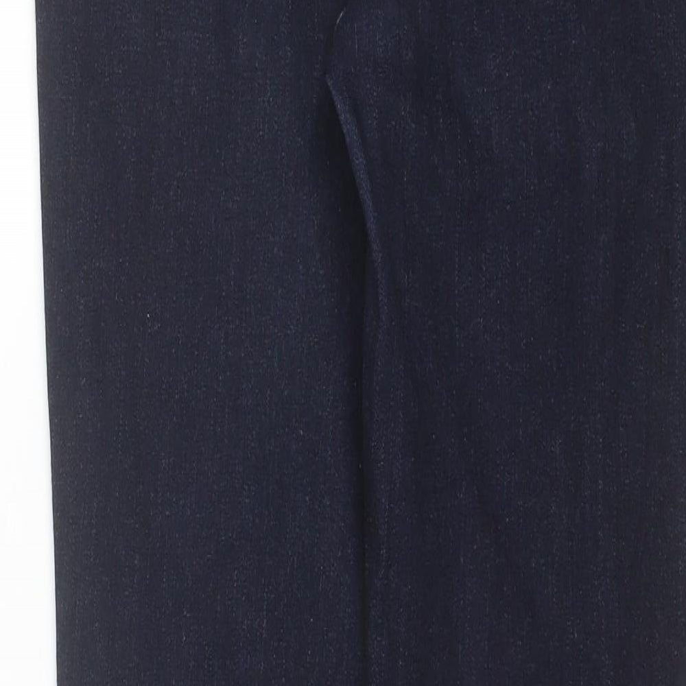 NEXT Womens Blue  Cotton Skinny Jeans Size 8 L28 in Regular