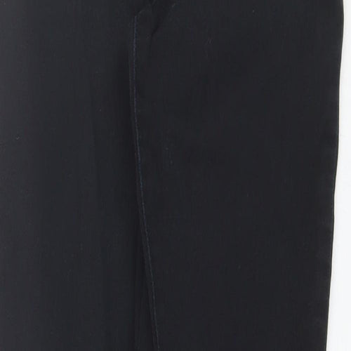 NEXT Womens Black  Cotton Skinny Jeans Size 10 L26 in Regular