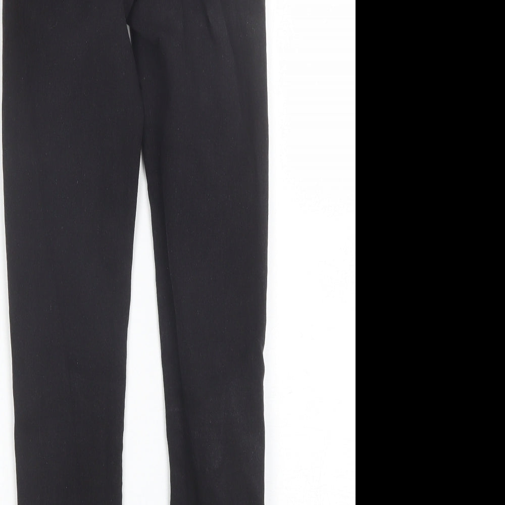 Denim Co Womens Black  Cotton Skinny Jeans Size 6 L24 in Regular