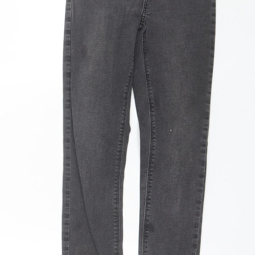 Denim Co Womens Black  Cotton Skinny Jeans Size 6 L26 in Regular