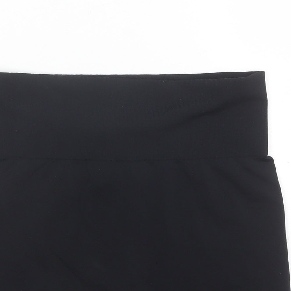 Primark Womens Black  Polyester Sweat Shorts Size M L4 in Regular