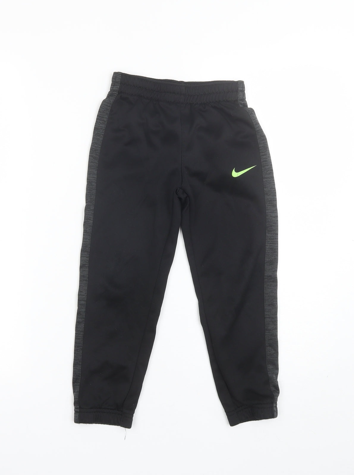 Nike Boys Black  Polyester Sweatpants Trousers Size 5-6 Years  Regular