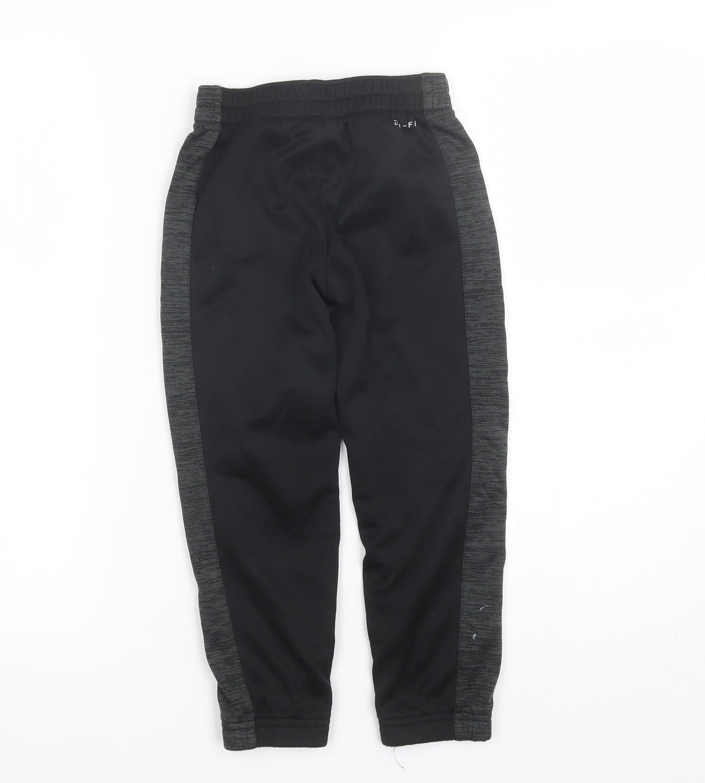 Nike Boys Black  Polyester Sweatpants Trousers Size 5-6 Years  Regular
