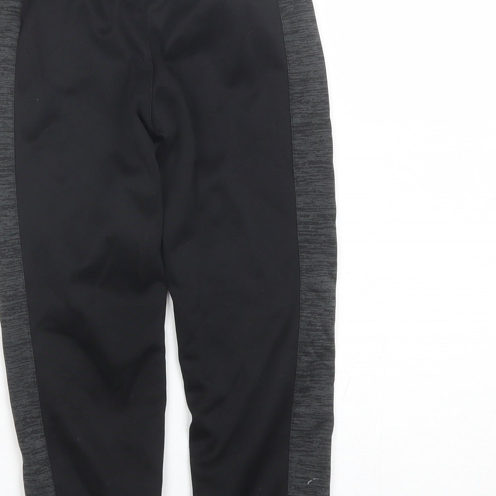Nike Boys Black  Polyester Sweatpants Trousers Size 5-6 Years  Regular