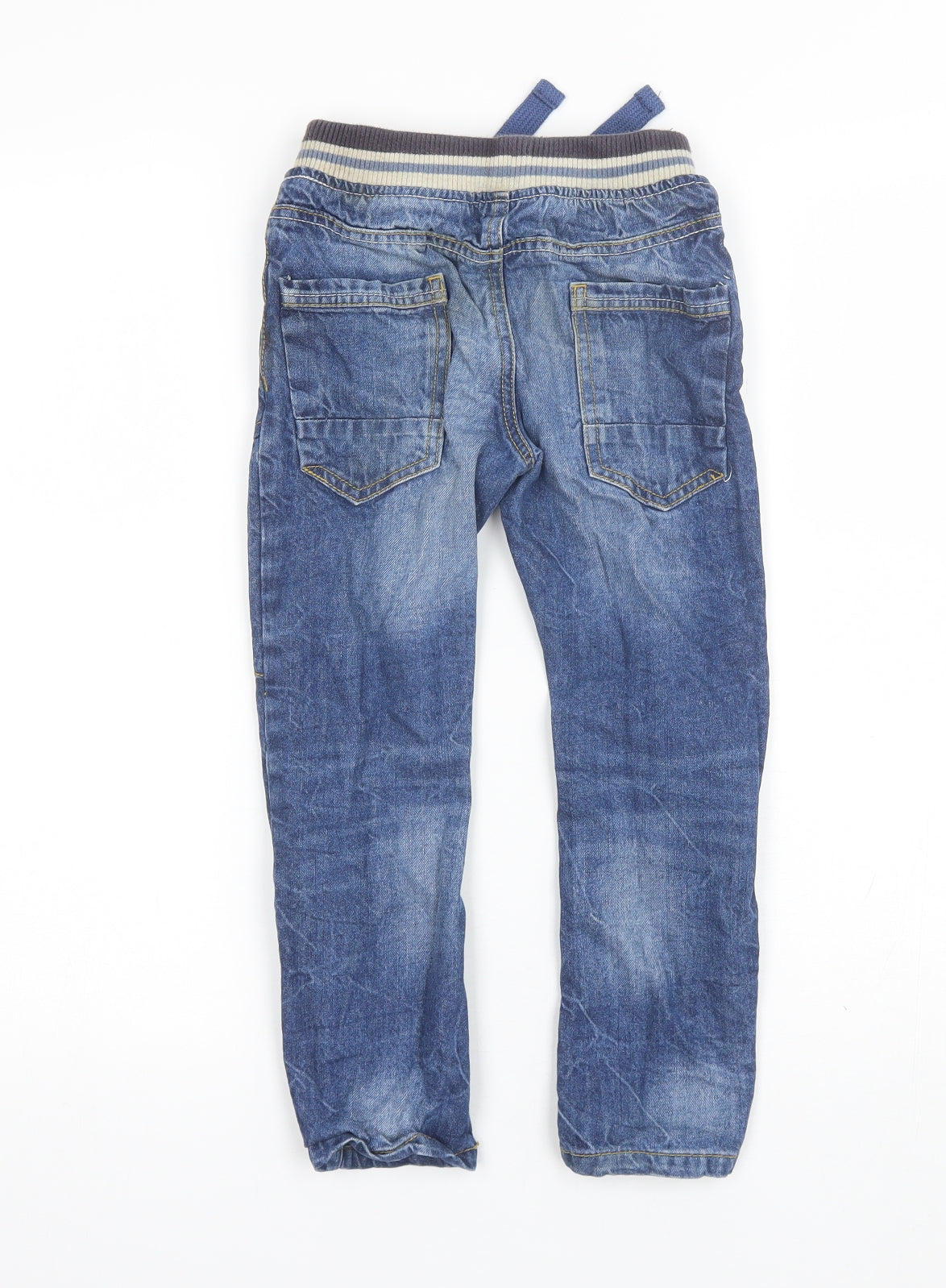 Nutmeg Boys Blue  Cotton Jegging Jeans Size 5-6 Years  Regular