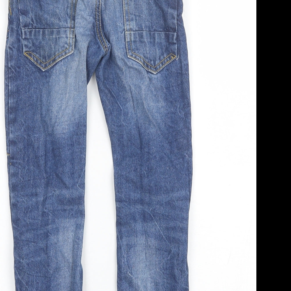 Nutmeg Boys Blue  Cotton Jegging Jeans Size 5-6 Years  Regular