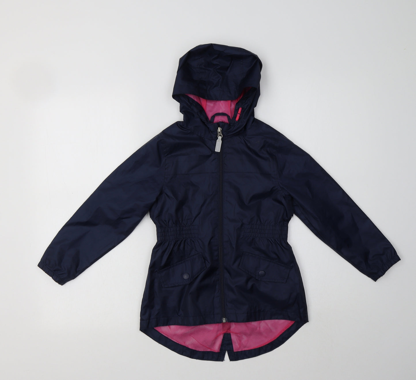 BlueZoo Girls Blue   Rain Coat Coat Size 7 Years
