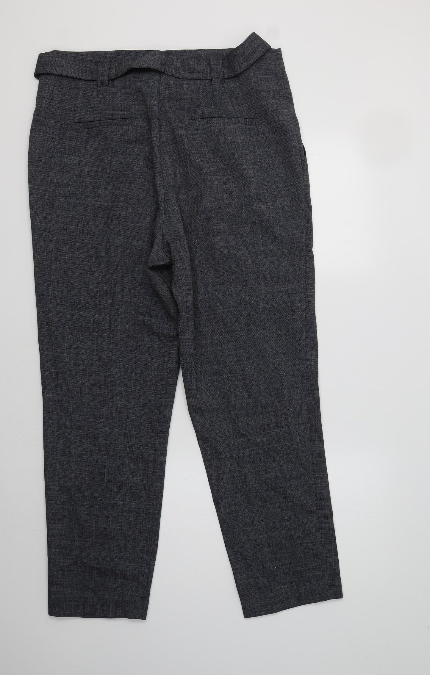 NEXT Womens Blue  Polyester Dress Pants Trousers Size 14 L29 in Regular