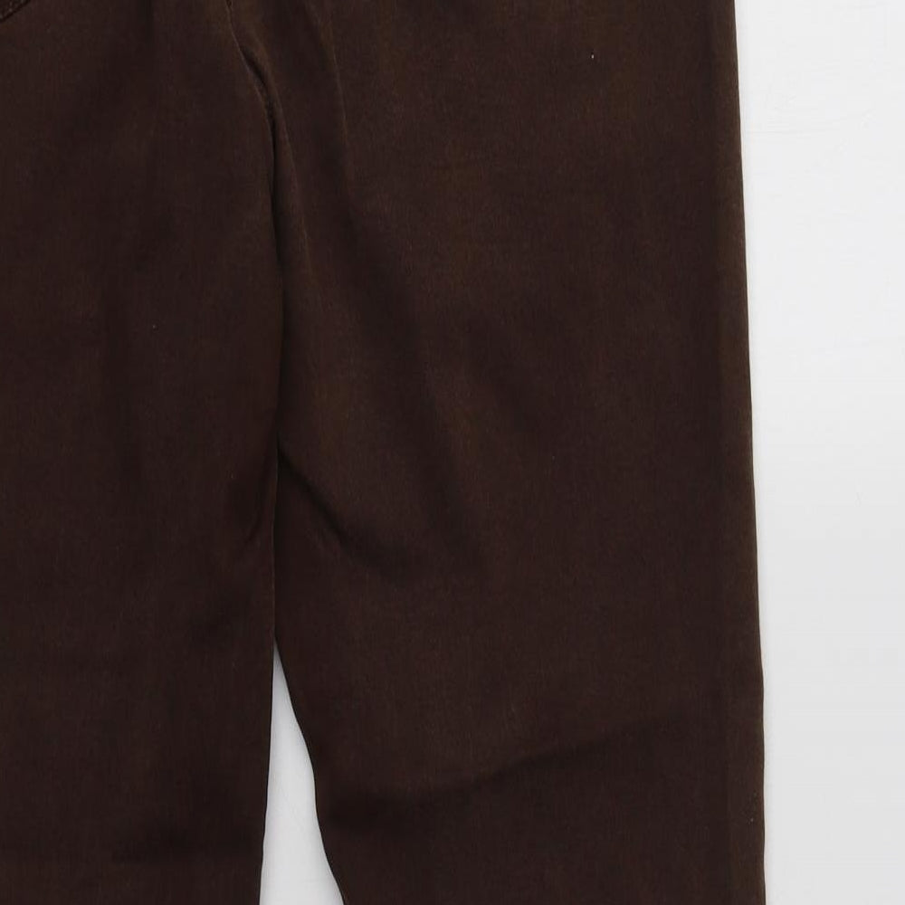 F&F Womens Brown  Lyocell Jegging Jeans Size 14 L29 in Regular