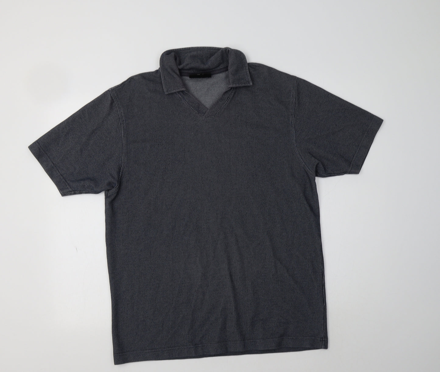 NEXT Mens Grey  Cotton  Polo Size M Collared