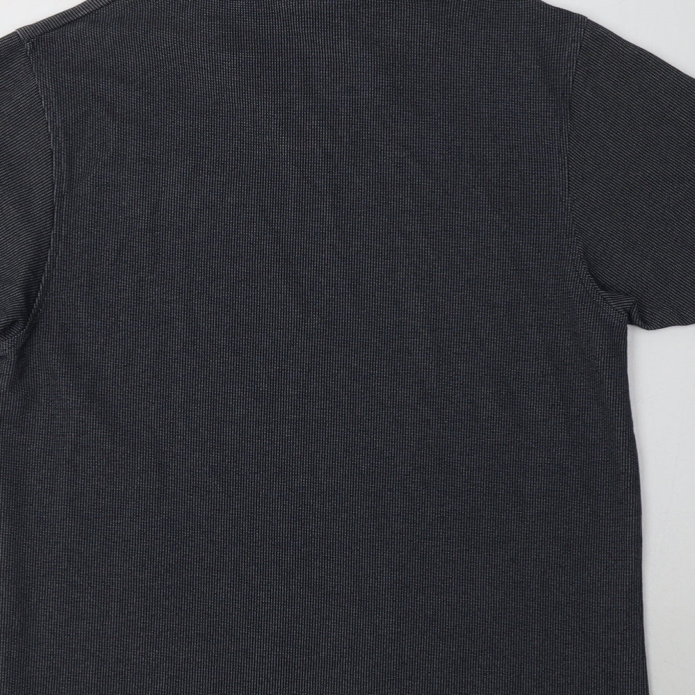 NEXT Mens Grey  Cotton  Polo Size M Collared