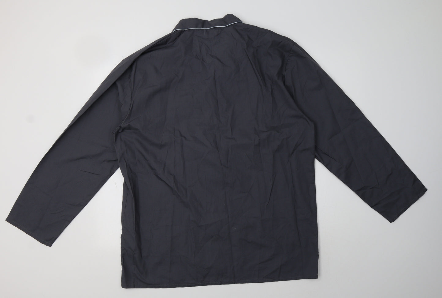 F&F Mens Grey  Polyester  Pyjama Top Size L