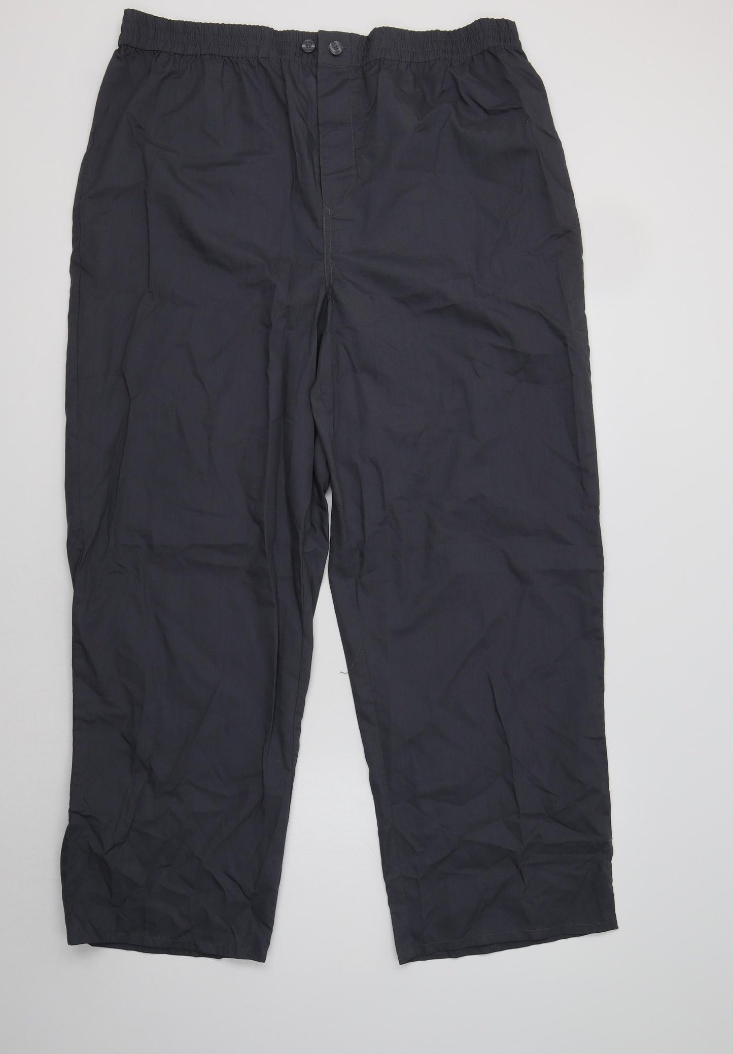 F&F Mens Grey  Polyester  Pyjama Pants Size L