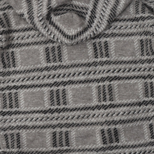 Primark Womens Grey Geometric  Jacket Coatigan Size XS