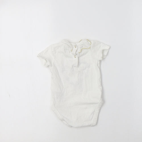 River Island  White  Cotton Romper One-Piece Size 6-9 Months   - Lovely