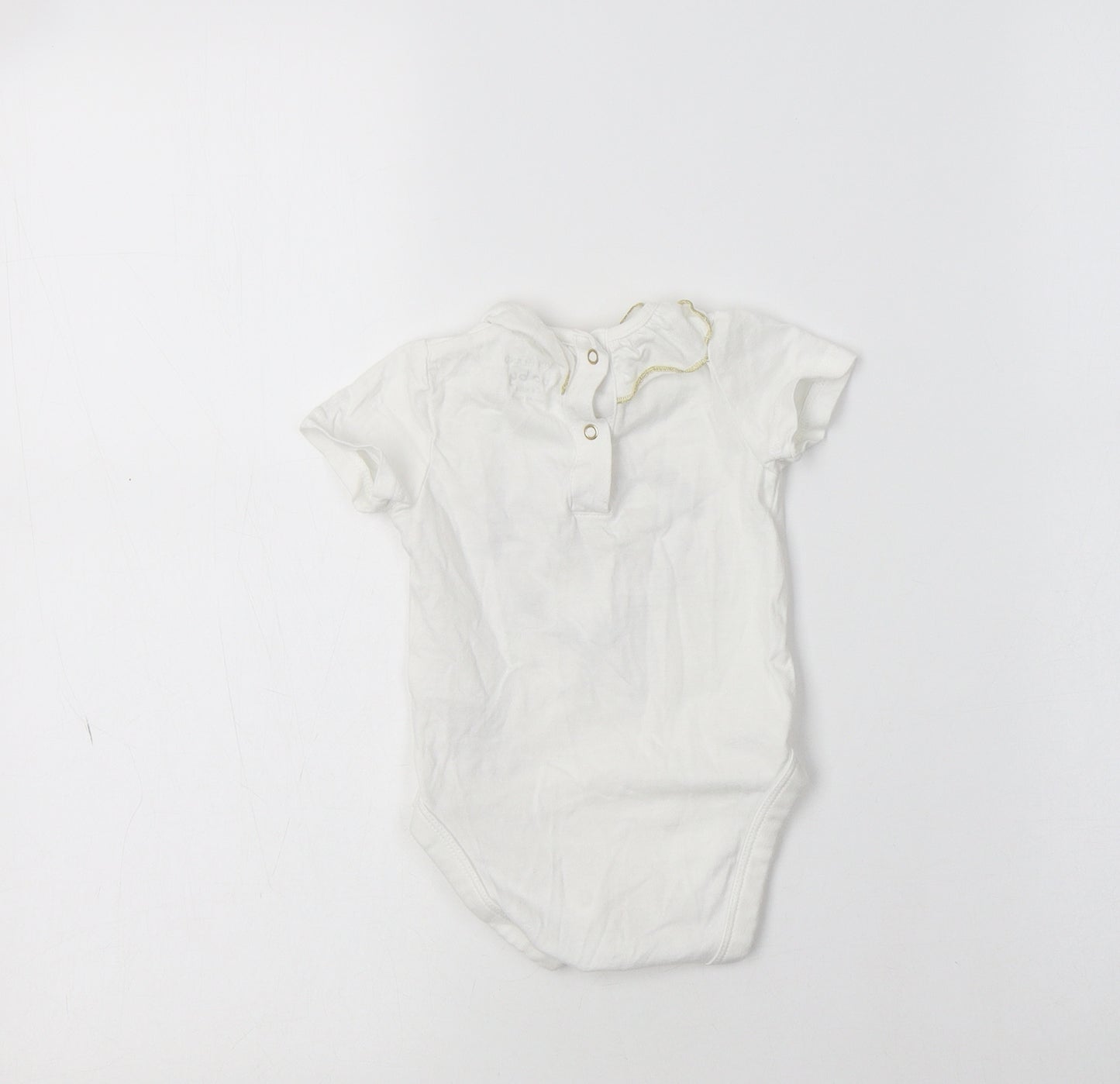 River Island  White  Cotton Romper One-Piece Size 6-9 Months   - Lovely