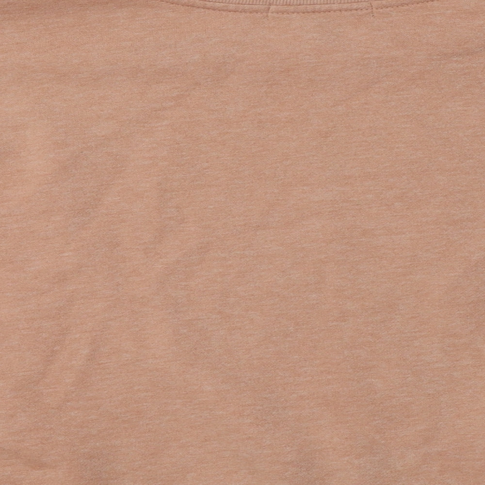 Primark Womens Pink  Cotton Pullover Sweatshirt Size 12