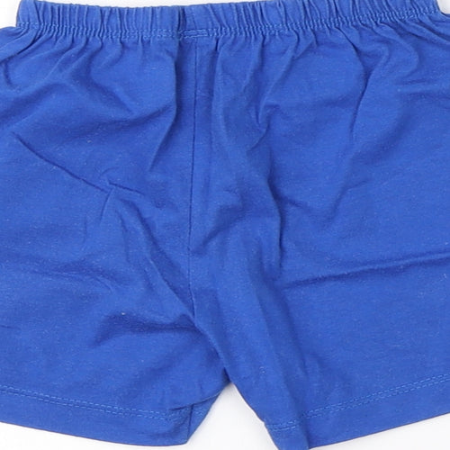 Pororo Boys Blue  Cotton Sweatpants Trousers Size 12 Months   - pororo