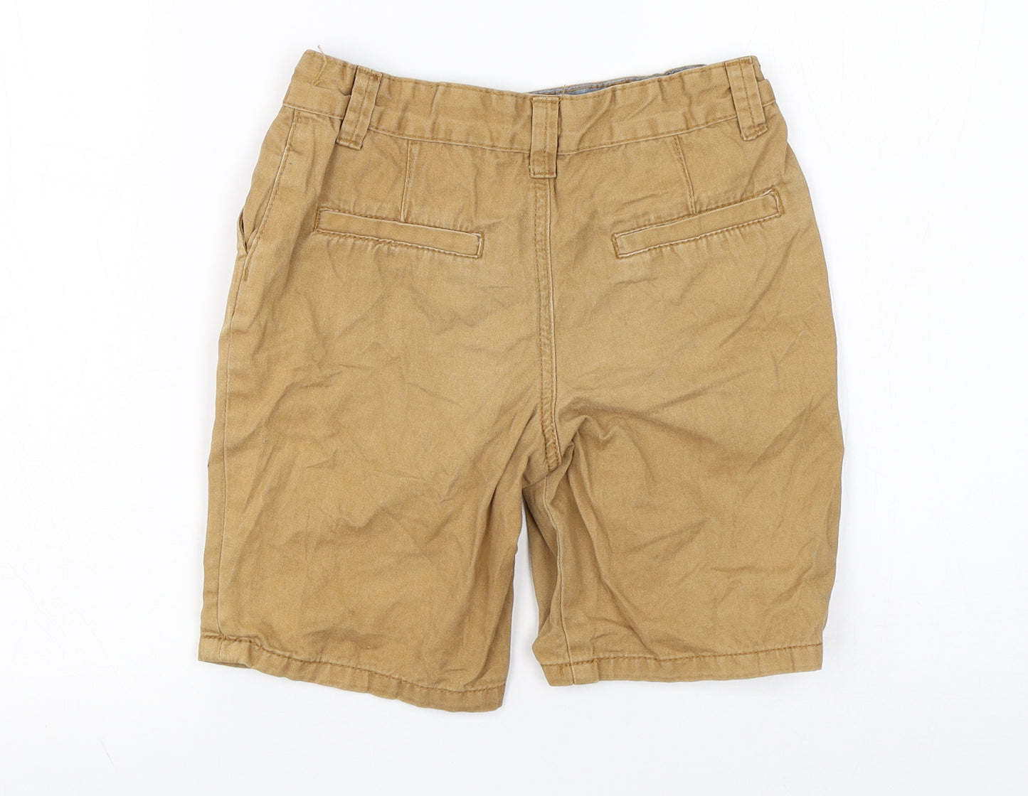 Denim Co Boys Brown  Cotton Cargo Shorts Size 8-9 Years  Regular